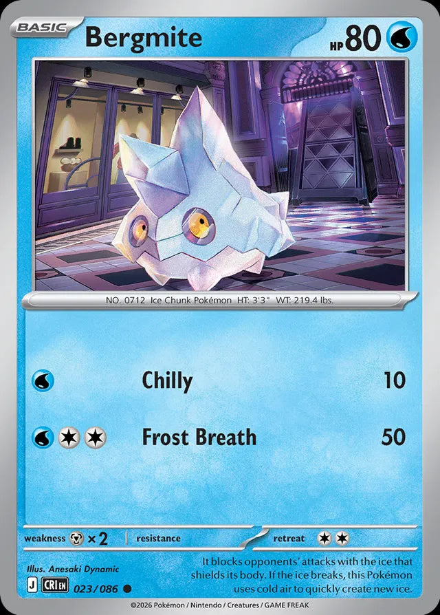 Chaos Rising Bergmite #023/86